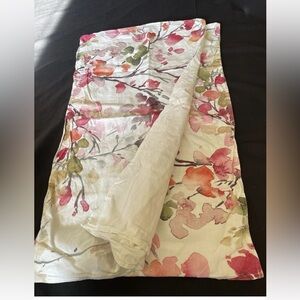 Grandinroad Oleana Floral Cotton Pillowcase Sham Set King Sz - Set of 2
